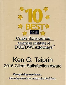 American Institute DUI DWI Attorneys Award